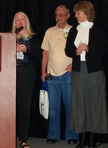 Peg Ireland, Rich Schinnell and Meg McCrorie